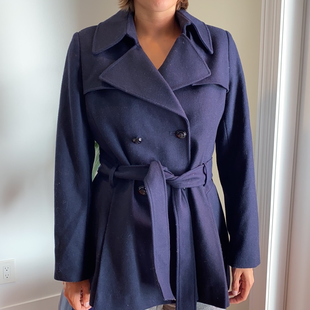 Double breasted coat